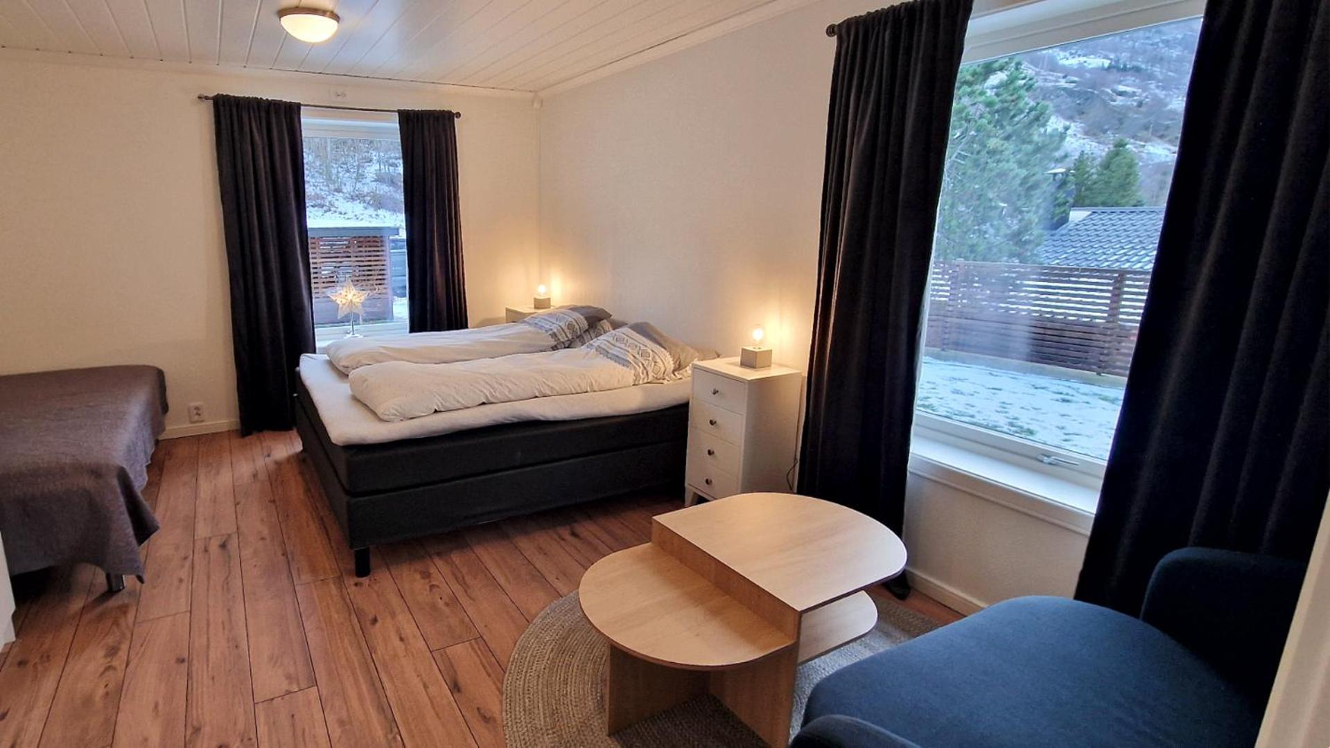 Otnes Fjordside Apartment Аурлан Екстериор снимка